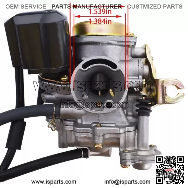 GY6 50cc 100cc Big Bore Carb Carburetor 139QMB 139QMA Scooter Moped ATV 19mm - Image 3