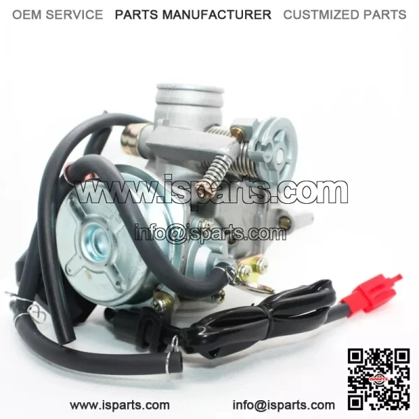 Electric Choke Auto 24mm Carb Carby Carburetor GY6 125 150cc Quad Bike ATV Buggy - Image 5