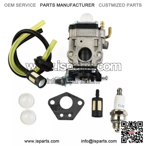 Carburetor Kit For 43cc 52cc 49cc Brushcutter Strimmer Cutter Chainsaw Carb - Image 2