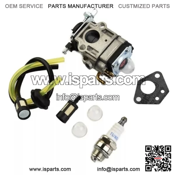 Carburetor Kit For 43cc 52cc 49cc Brushcutter Strimmer Cutter Chainsaw Carb - Image 3