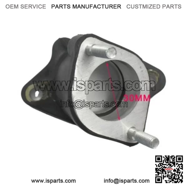 30mm Carby Carburetor Intake Manifold 200cc 250cc PIT Quad Dirt Bike ATV Buggy - Image 4
