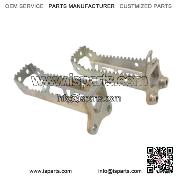 New Yamaha YFZ450R YFZ450X Foot Pegs 2009-2025 OEM 09-25 YFZ 450R Left & Right - Image 2