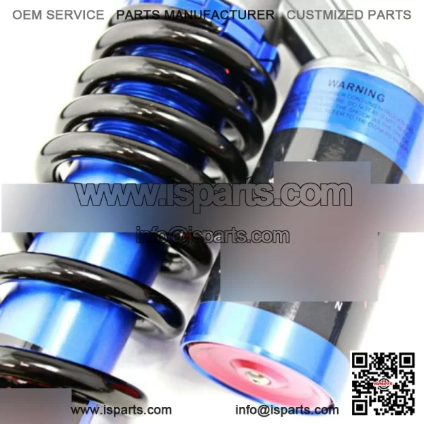PERFORMANCE FRONT AIR SHOCKS ABSORBER PAIR SET FOR YAMAHA YFZ450 ATV BLUE NITRO - Image 3