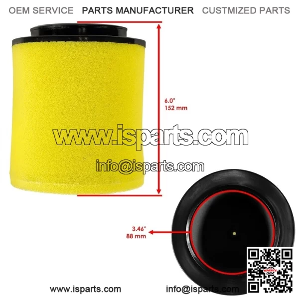 Air Filter For Honda Sportrax 450 TRX450R 2004-2005 17254-HP1-000 - Image 2