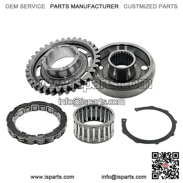 One Way Starter Clutch W/Gear Bearing Cover Gasket Kit for Honda TRX450ER TRX450 - Image 5