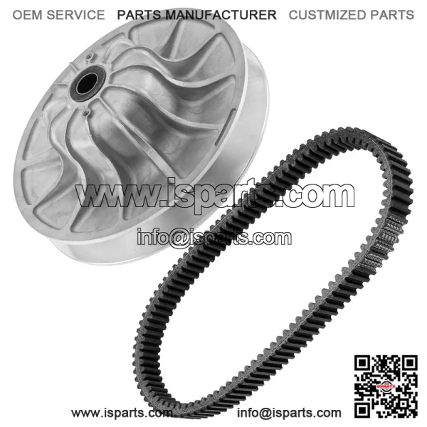 Secondary Clutch & Belt For Polaris RZR TURBO 4 19 TURBO S 20 1323394 3211202 - Image 4