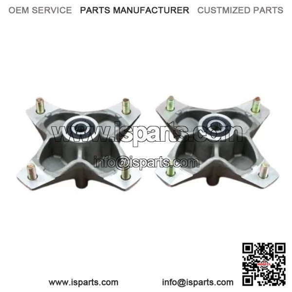 2 x NEW front hubs + studs seals bearings Yamaha Raptor 700 660 YFZ450 YFZ450r