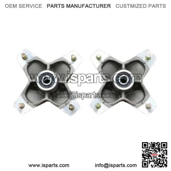 2 x NEW front hubs + studs seals bearings Yamaha Raptor 700 660 YFZ450 YFZ450r - Image 2