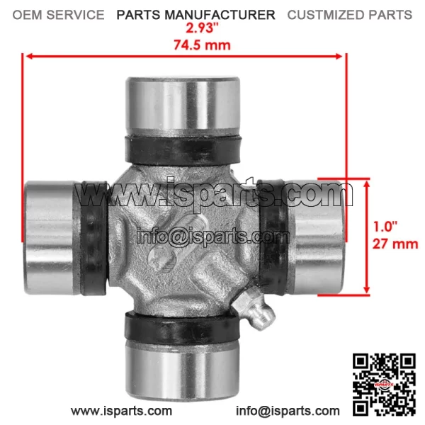 Drive Shaft U Joint For Bush Hog MTH-720 RB60R RB60S RZ 160 RZ 60 TD-1500 - Image 2