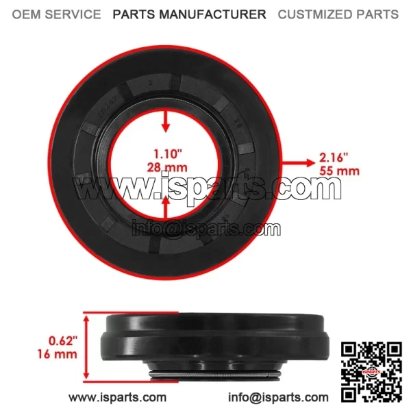 Rear Differential Kit For Honda Rancher 420 TRX420FA AT 2009-2014 41300-HP7-A00 - Image 2