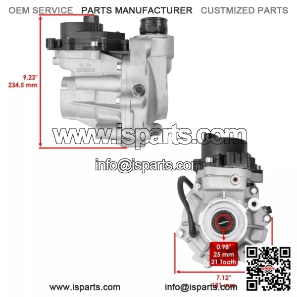 Complete Front Differential For Yamaha 5Km-46160-15-00 5Km-46160-12-00 Aluminum alloy color - Image 2