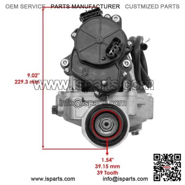 Complete Front Differential For Yamaha 5Km-46160-15-00 5Km-46160-12-00 Aluminum alloy color - Image 3