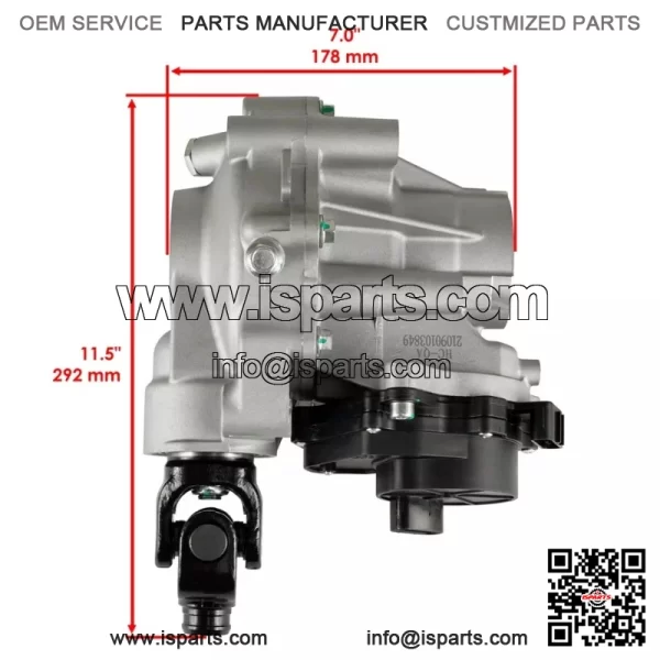 Complete Front Differential For Yamaha 5KM-46160-07-00 5KM-46160-00-00 Gear Case Natural color of aluminum alloy - Image 2