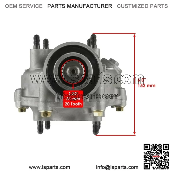 Rear Differential for Honda Rancher 420 TRX420FE 4WD Electric Shift 2007-2013 - Image 3