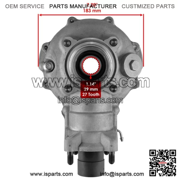 Complete Rear Differential Diff For Honda TRX500 Fm Foreman 500 4X4 S 2005-2011 - Image 2