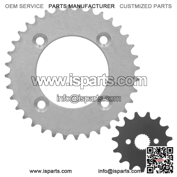 Front Rear Drive Chain Sprocket for Honda CRF70F 2004-2012 41201-GCF-670 - Image 5