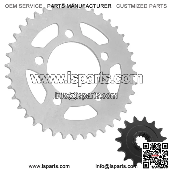 Front Rear Drive Chain Sprocket for Husaberg FC501 FC600 FE350 FE350E 1996 - Image 4