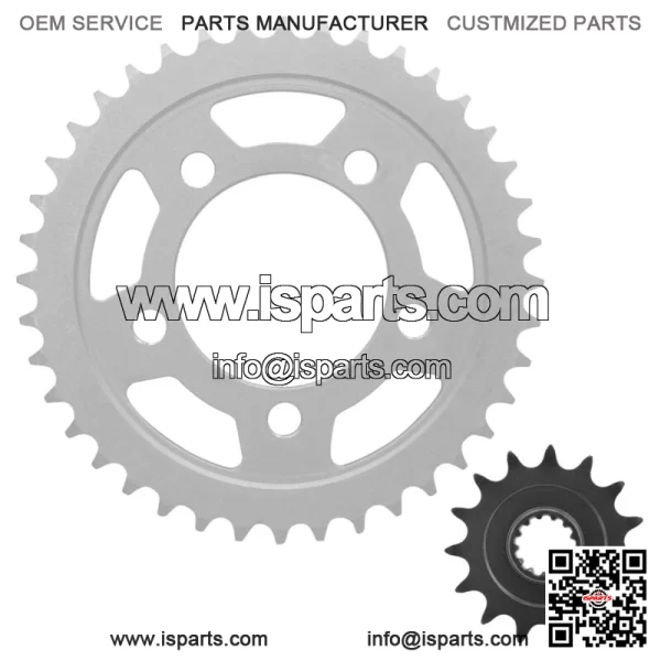 Front Rear Drive Chain Sprocket for Husaberg FC501 FC600 FE350 FE350E 1996 - Image 5