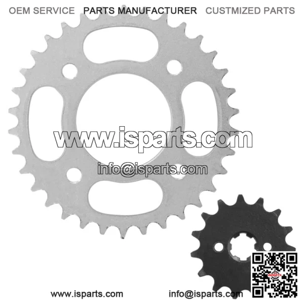 Front Rear Drive Chain Sprocket for Honda Grom 125 2014-2020 23801-K26-900 - Image 5