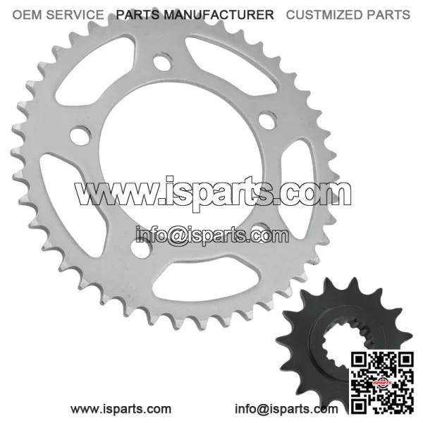 Front Rear Drive Chain Sprocket for Honda CB650R ABS 2019-2021 23801-MJE-D00 - Image 4