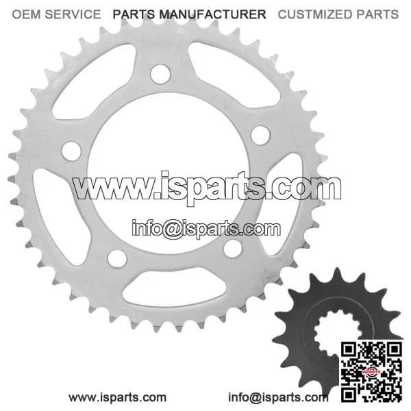 Front Rear Drive Chain Sprocket for Honda CB650R ABS 2019-2021 23801-MJE-D00 - Image 5