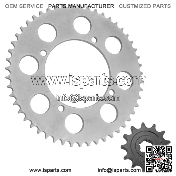 Drive Chain Sprockets For Kawasaki KLX140L 2008-2009 2011-2023 42041-005 - Image 4