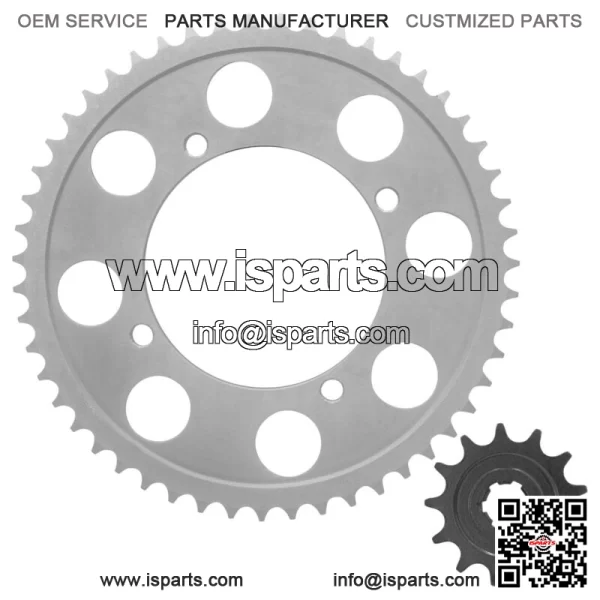 Drive Chain Sprockets For Kawasaki KLX140L 2008-2009 2011-2023 42041-005 - Image 5