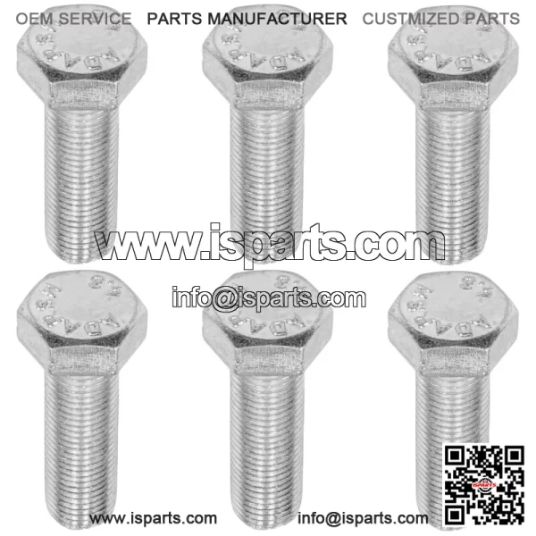 Hex Bolt Screw with Washer For 1/2-20 x 1 1/2 Grade 8 Fine Thtaad Zinc Plated - Image 3