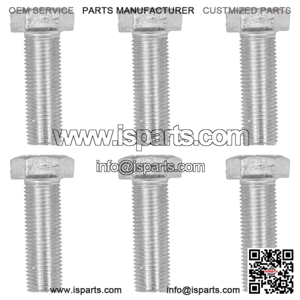 Hex Bolt Screw with Washer For 1/2-20 x 1 1/2 Grade 8 Fine Thtaad Zinc Plated - Image 4