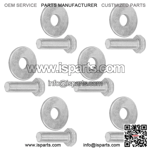 Hex Bolt Screw with Washer For 1/2-20 x 1 1/2 Grade 8 Fine Thtaad Zinc Plated - Image 5
