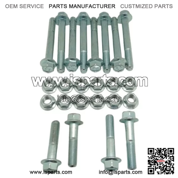 SPECBOLT ATV FRONT SUSPENSION BOLT KIT FOR HONDA TRX450R TRX450ER SHOCK & A-ARMS - Image 3