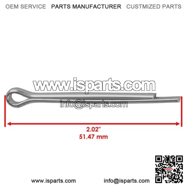 Rear Axle Castle Nut & Pin for Honda TRX450R 2005-2009 - Image 3