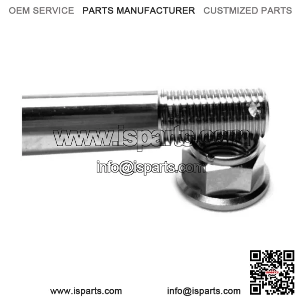 Honda TRX450r Titanium Pivot Bolt and Nut TRX 450R - Image 3