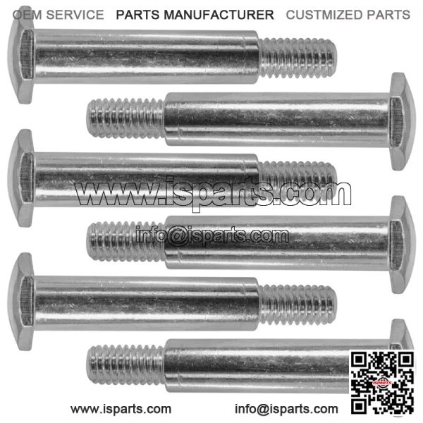 2108765SM 2108765 Deck Wheel Bolt for Briggs & Stratton Ferris Murray / 714760SM - Image 5