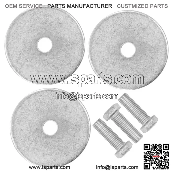 44506BH 44040BH Deck Spindle Blade Bolts & Washers For Bush Hog ES1744 ES2052 - Image 4
