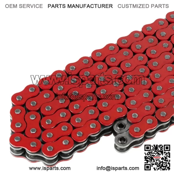 O-Ring Drive Chain for Honda TRX450R 2004 2005 2006 2007 2008 Red - Image 2