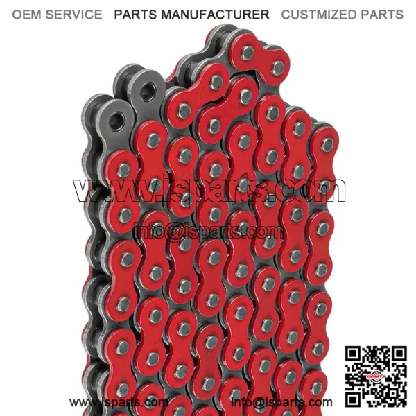 Red Drive Chain for Honda TRX450ER Electric Start 2006-2014 - Image 3