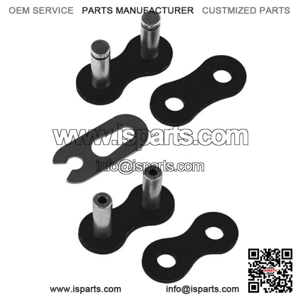 Black Drive Chain for Yamaha YFZ450R YFZ450X 2009-2018 - Image 4
