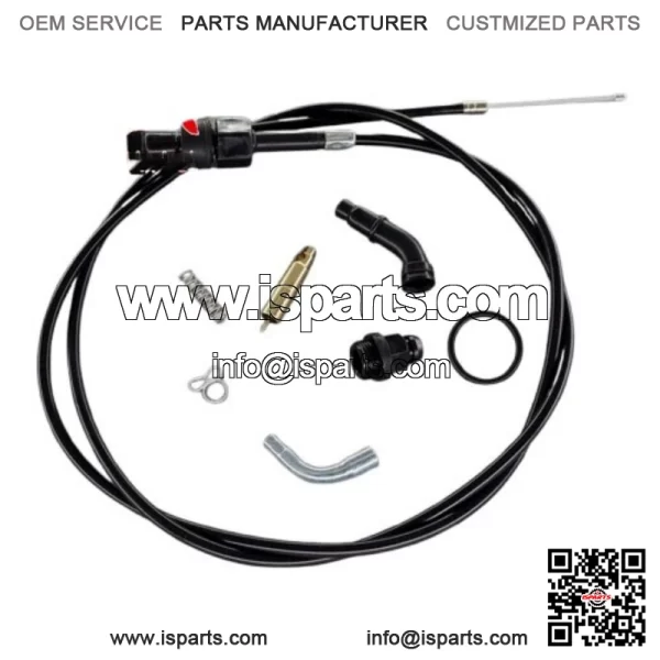 Choke Cable & Carburetor Plunger Valve For Honda Foreman 450 TRX450 FE FM ES S - Image 4