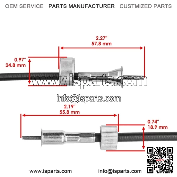 Tachometer Cable For Ford 641 700 701 740 741 800 801 840 841 900 901 941 2000 - Image 2