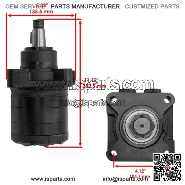 103-6988 1-523328 TF0240US081AADD Hydraulic Wheel Motor for Toro Exmark - Image 2