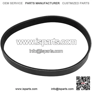 7PJ451 drive belt compatible with Bosch Rotak 320 lawn mower, 7 ribs closed loop, replacement rubber timing belt, width 16 mm, circumference 451 mm