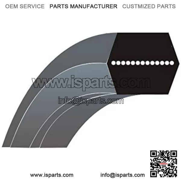 AA112 V-belt, lawn mower belt, compatible with 107 cm rear discharge lawn mowers including Husqvarna, Rally, Partner, Jonsered, Mc Culloch Gardol, AYP, McCulloch, Bernard, Sentar,