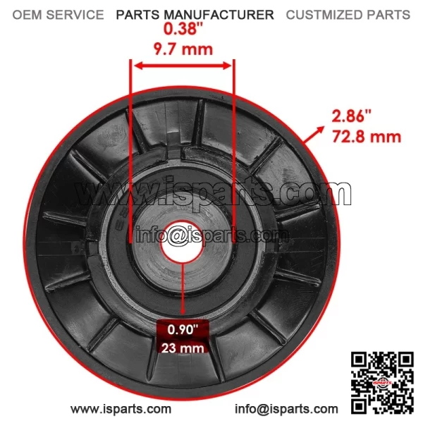 AM115682 AM128646 M114763 Drive Pulleys & Belt For John Deere GT242 GT262 GT275 - Image 3