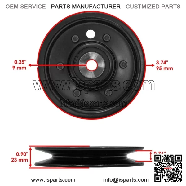 AM103018 AM121238 Drive Idler Pulley For John Deere S80 S82 S92 - Image 2