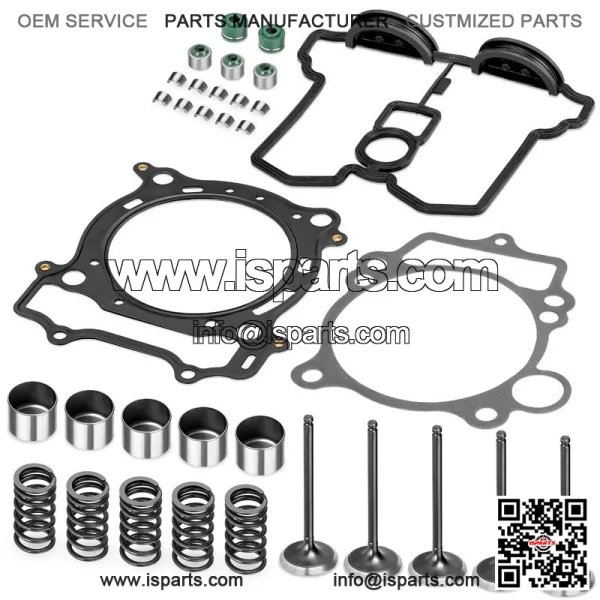 Cylinder Intake Exhaust Valve Kit for Yamaha YFZ450 YFZ 450 2004 05 06 07 08-09 - Image 2