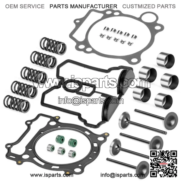 Cylinder Intake Exhaust Valve Kit for Yamaha YFZ450 YFZ 450 2004 05 06 07 08-09 - Image 4