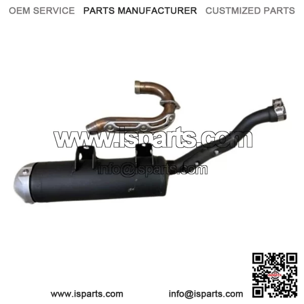 YAMAHA YFZ450R YFZ450X 09-25 FULL EXHAUST HEADER HEAD PIPE MUFFLER SILENCER OEM - Image 2