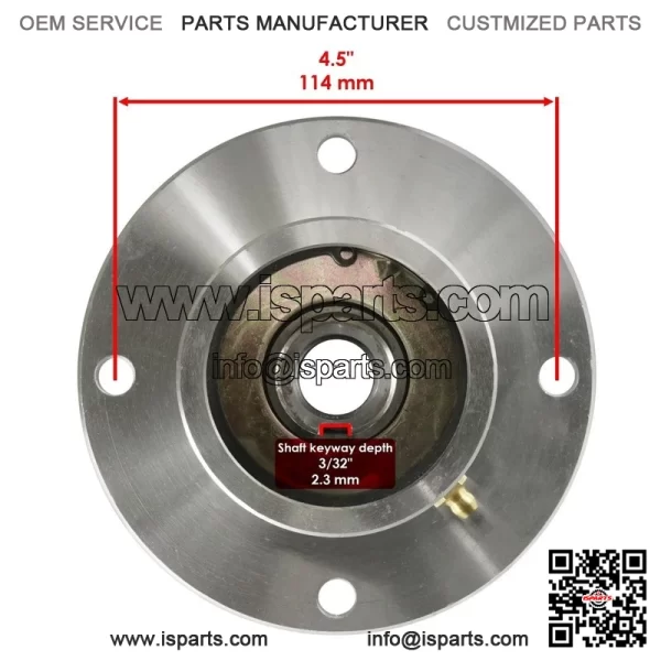 61" Deck Spindle Pulley & Blade for Ferris DDS61 5901115 DD61BVE HydroWalk - Image 3