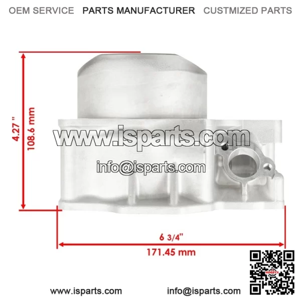 Rear Cylinder For Kawasaki Teryx 800 KRF800 2014-2022 85mm Bore - Image 3